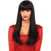 Leg Avenue - Bangin Parrucca Lunga Liscia Nera