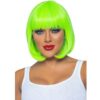 Leg Avenue - Parrucca Bob Fluorescente Verde Neon