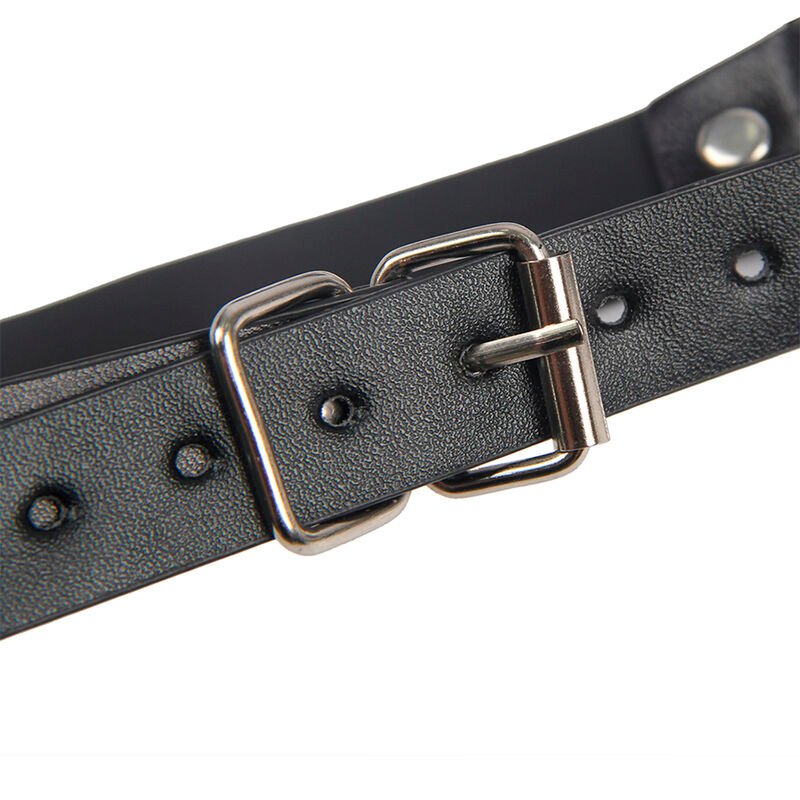 Subblime - 953720 Bondage Leather Strap Breath Clamps Nero Taglia Unica - immagine 4