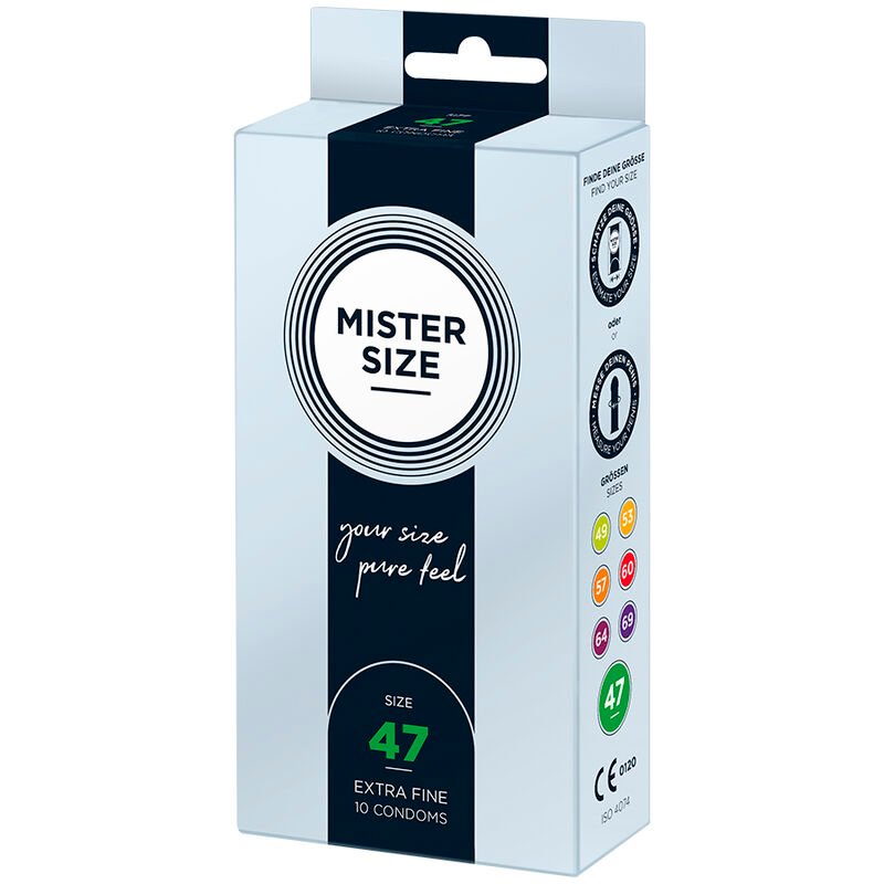 Mister Size - Preservativi Taglia Xs 47 Mm (10 Unità) - immagine 2