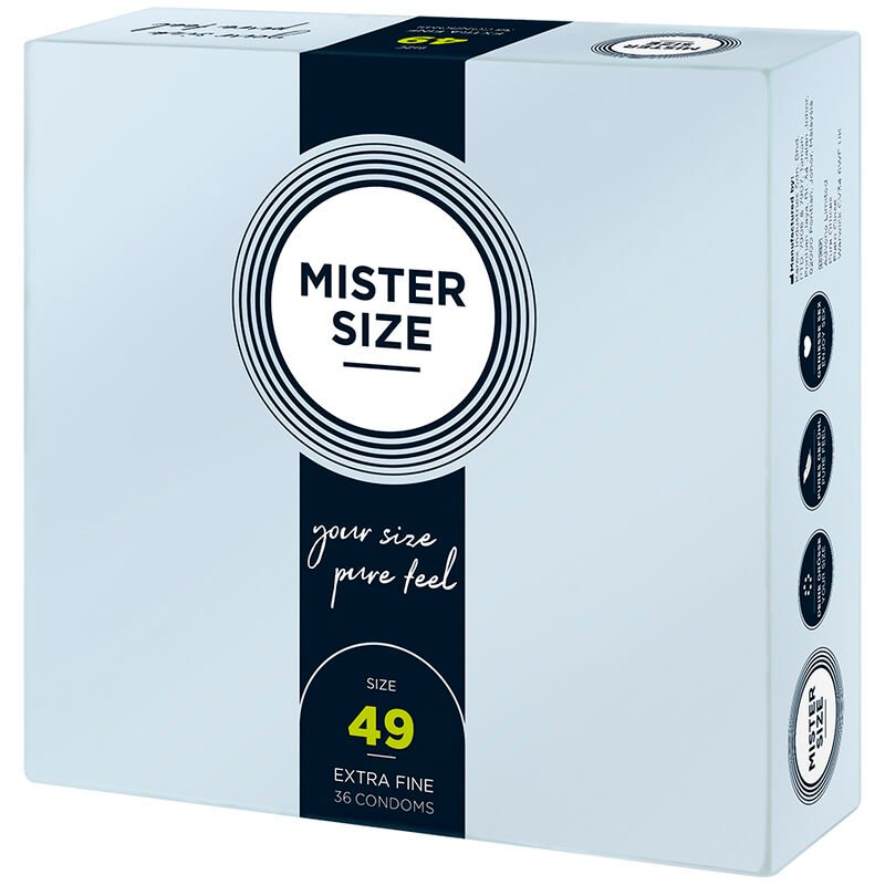 Mister Size - Preservativo Taglia S 49 Mm (36 Unità) - immagine 2