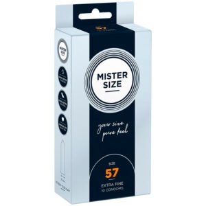 Mister Size - Preservativo Taglia L 57 Mm (10 Unità)