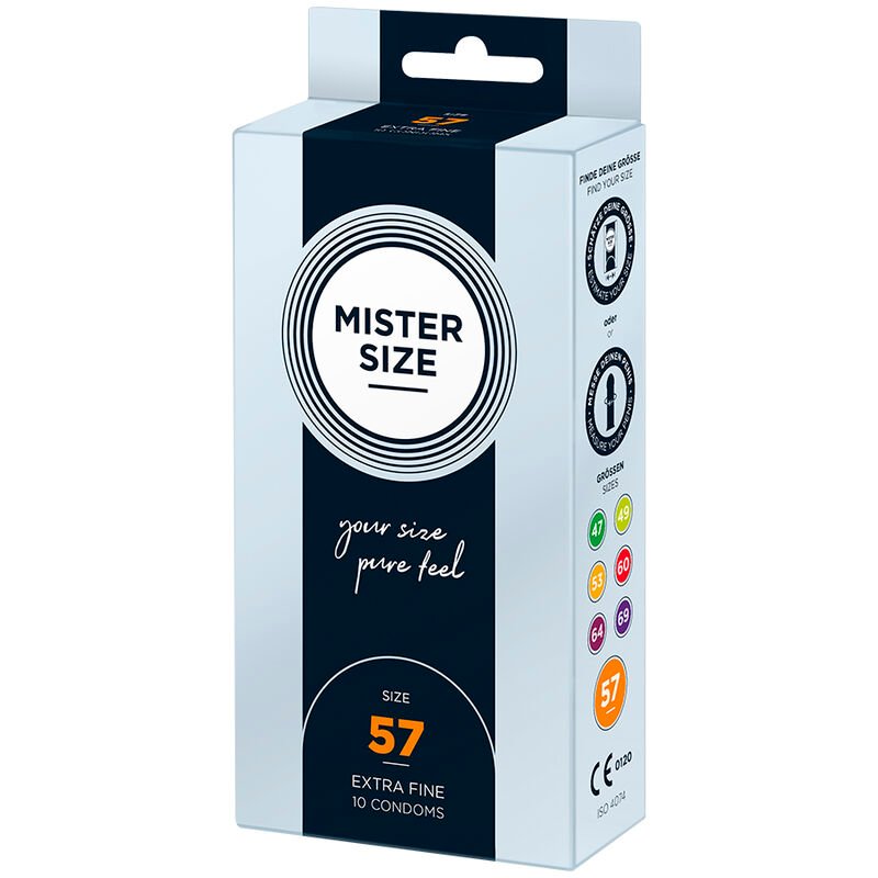 Mister Size - Preservativo Taglia L 57 Mm (10 Unità) - immagine 2