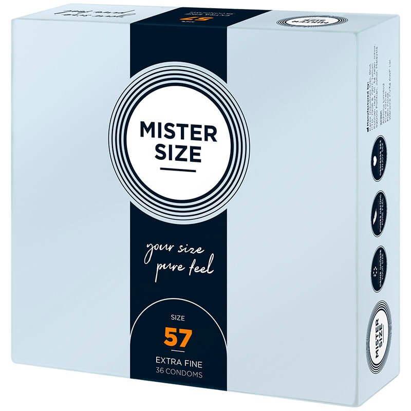 Mister Size - Preservativo Taglia L 57 Mm (36 Unità) - immagine 2