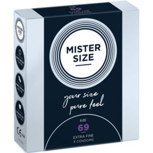 Mister Size - Preservativi Taglia Xxxl 69 Mm (3 Unità)