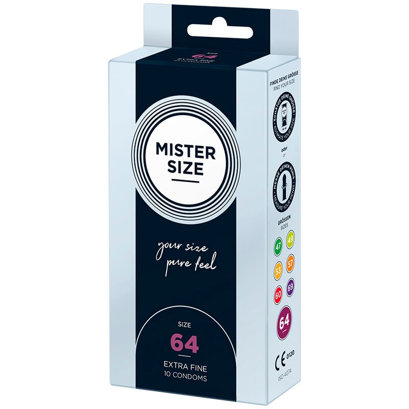 Mister Size - Preservativi Taglia Xxl 64 Mm (10 Unità) - immagine 2