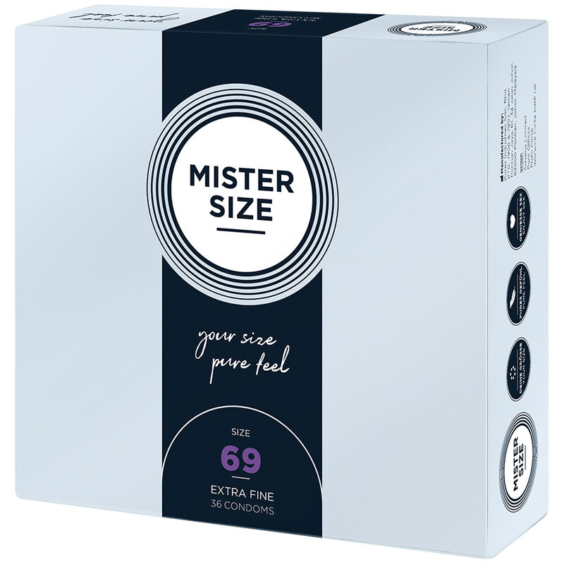 Mister Size - Preservativi Taglia Xxxl 69 Mm (36 Unità) - immagine 2