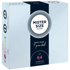 Mister Size - Preservativi Taglia Xxl 64 Mm (36 Unità)