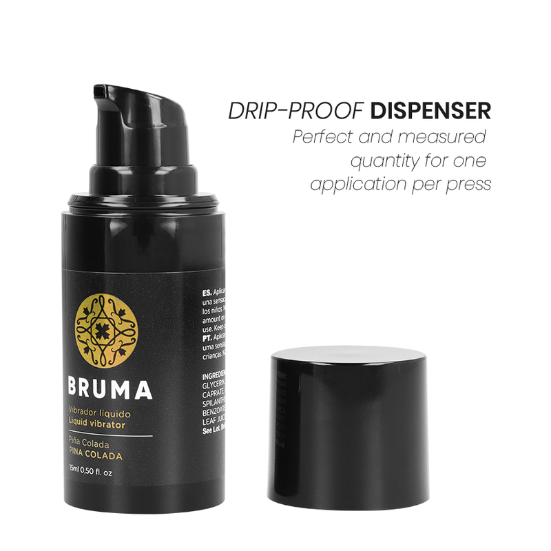 Bruma - Vibratore Liquido Ultra Scorrevole Pina Colada 15 Ml - immagine 4