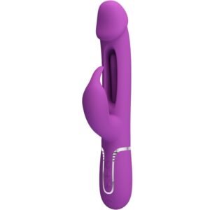 Pretty Love - Kampas 3 In 1 Multifunzione Vibratore Coniglio Viola