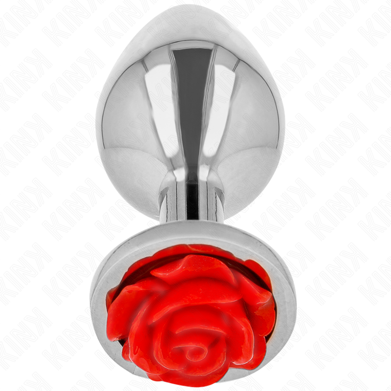 Kink - Plug Anale Rosa Rosso Taglia M - immagine 2
