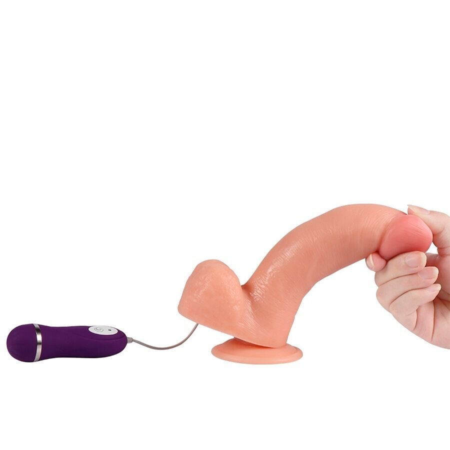Shequ - Dildo Vibrante Phantom con Telecomando 20 Cm - immagine 5