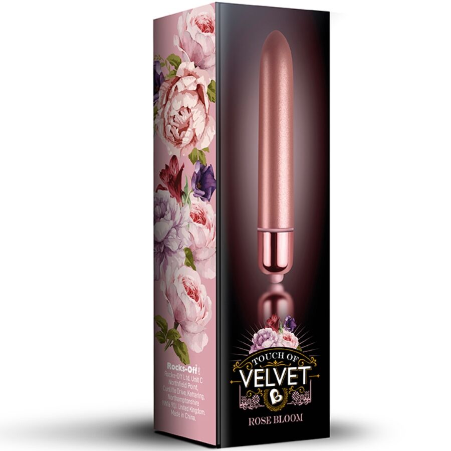 Rocks-Off - Vibrante Bullet Touch Of Velvet Rose Bloom 10 Velocità - immagine 2