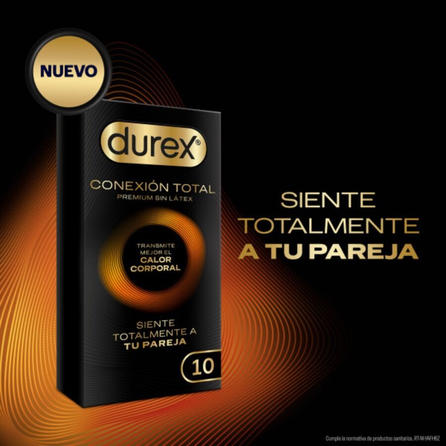 Durex - Total Connection Ultra Fine Plus Senza Lattice 10 Unità - immagine 2
