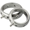 Electrastim - Anello Elettromagnetico per Pene in Metallo Prestige 46 Mm