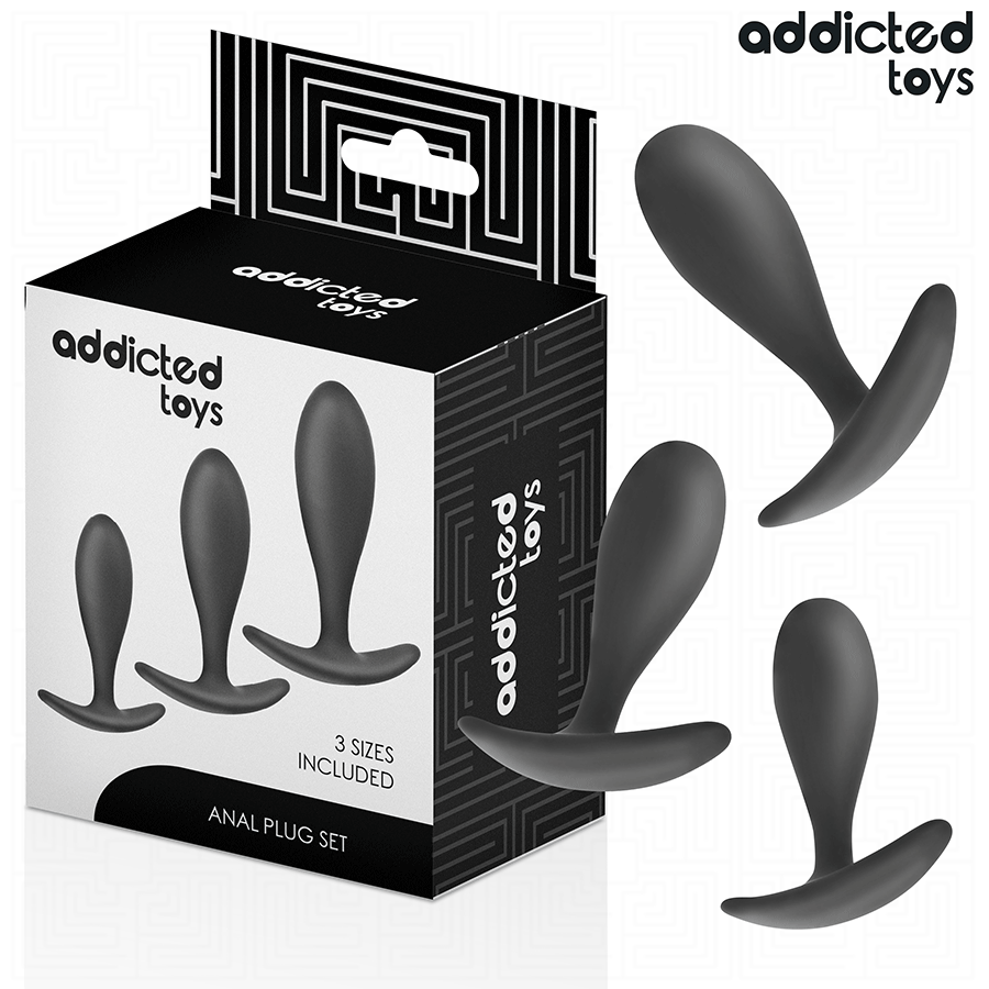 Addicted Toys - Set di 3 Tappi Anali Modello 2 - immagine 2