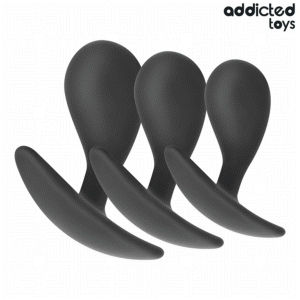 Addicted Toys - Set Di 3 Tappi Anali Modello 3