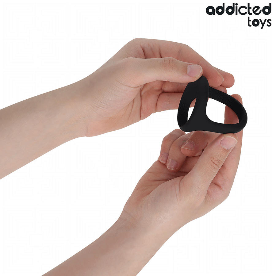 Addicted Toys - Anello per Pene Triplo Spesso - immagine 3