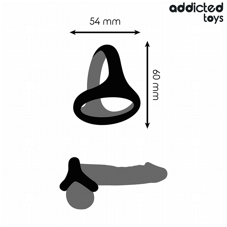 Addicted Toys - Anello per Pene Triplo Spesso - immagine 5
