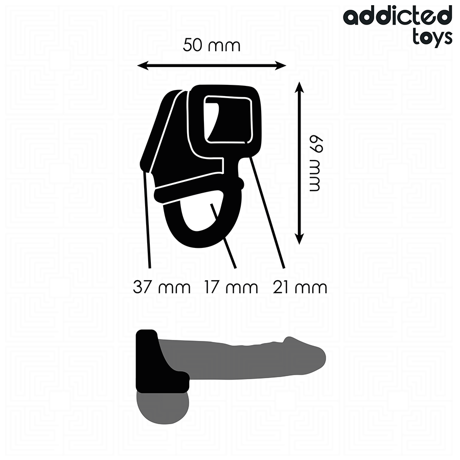 Addicted Toys - Anello per Gabbia per Pene - immagine 5