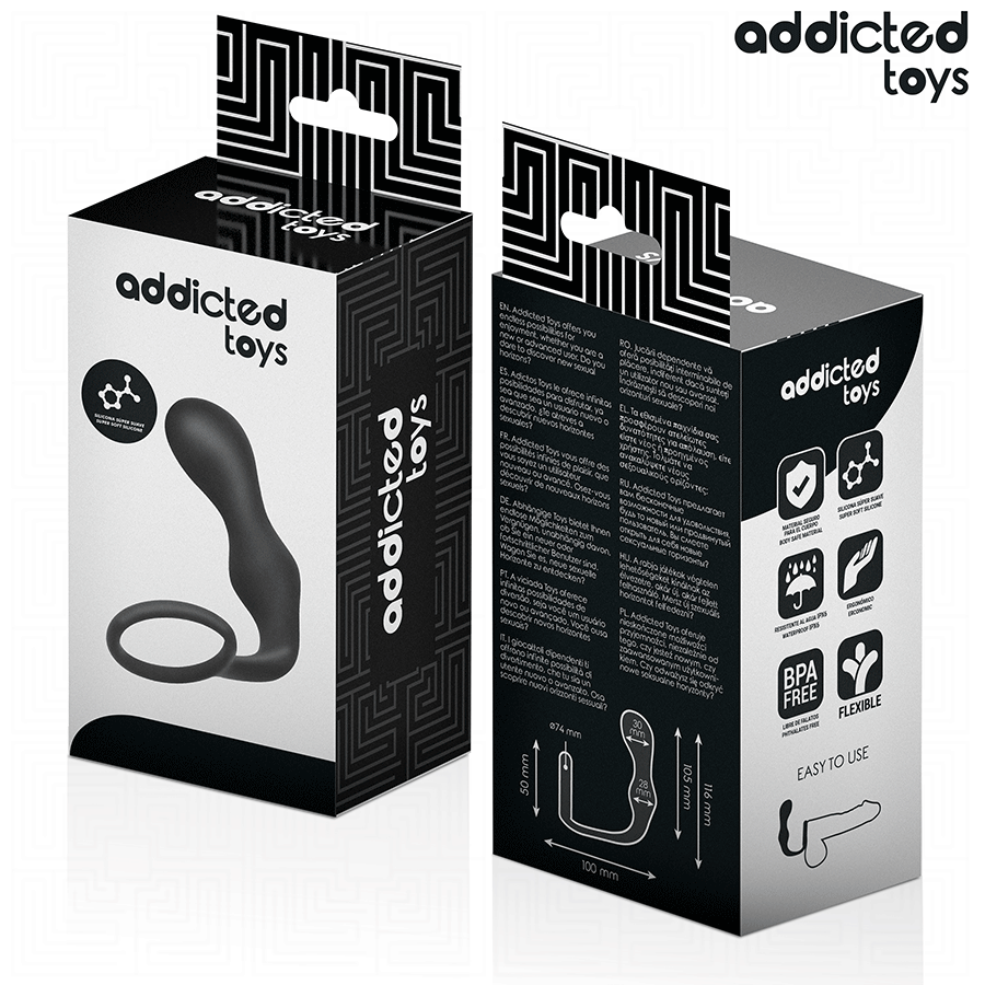 Addicted Toys - Plug Anale con Anello Modello 3 - immagine 6