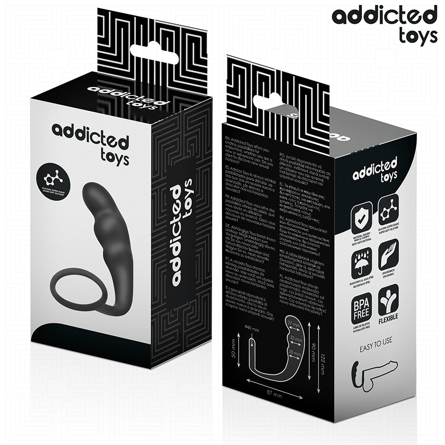 Addicted Toys - Plug Anale con Anello Modello 4 - immagine 6
