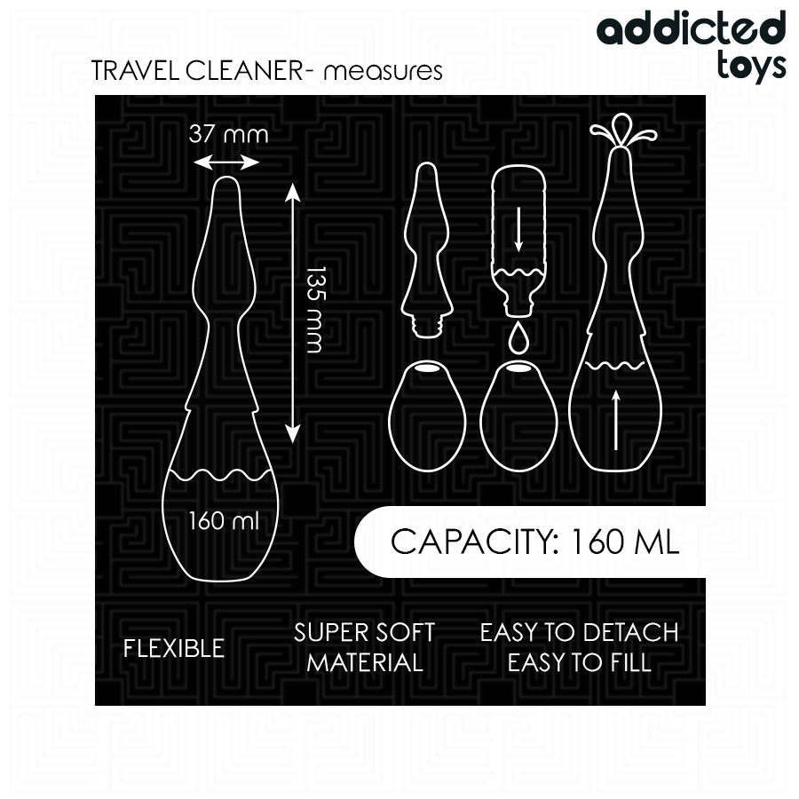 Addicted Toys - Detergente da Viaggio Modello 1 - immagine 5