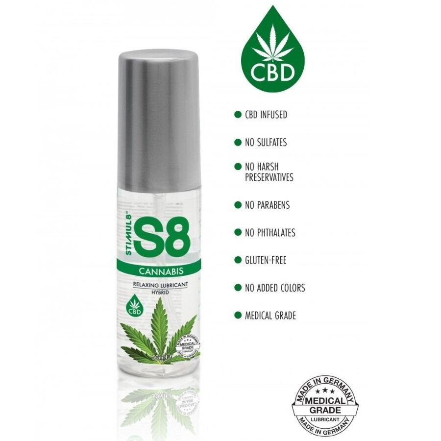 Stimul8 - S8 Lubrificante Ibrido Alla Cannabis 50 Ml - immagine 2