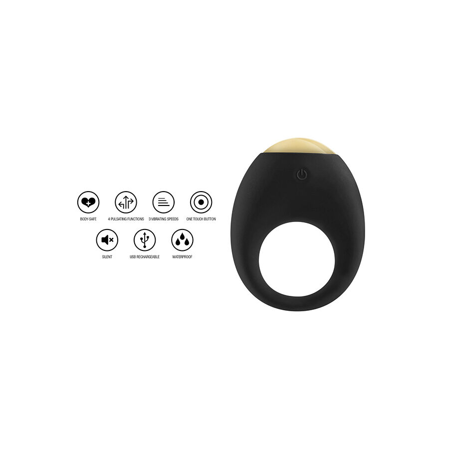 Toyjoy - Anello Vibrante per Pene Eclipse Light - immagine 2