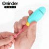 Oninder Cute - Uovo Vibrante Love Pleasure - Gemme Rotanti in Silicone - App Globale Gratuita