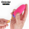 Oninder Cute - Uovo in Silicone con Vibro-Onda e Piacere - App Globale Gratuita