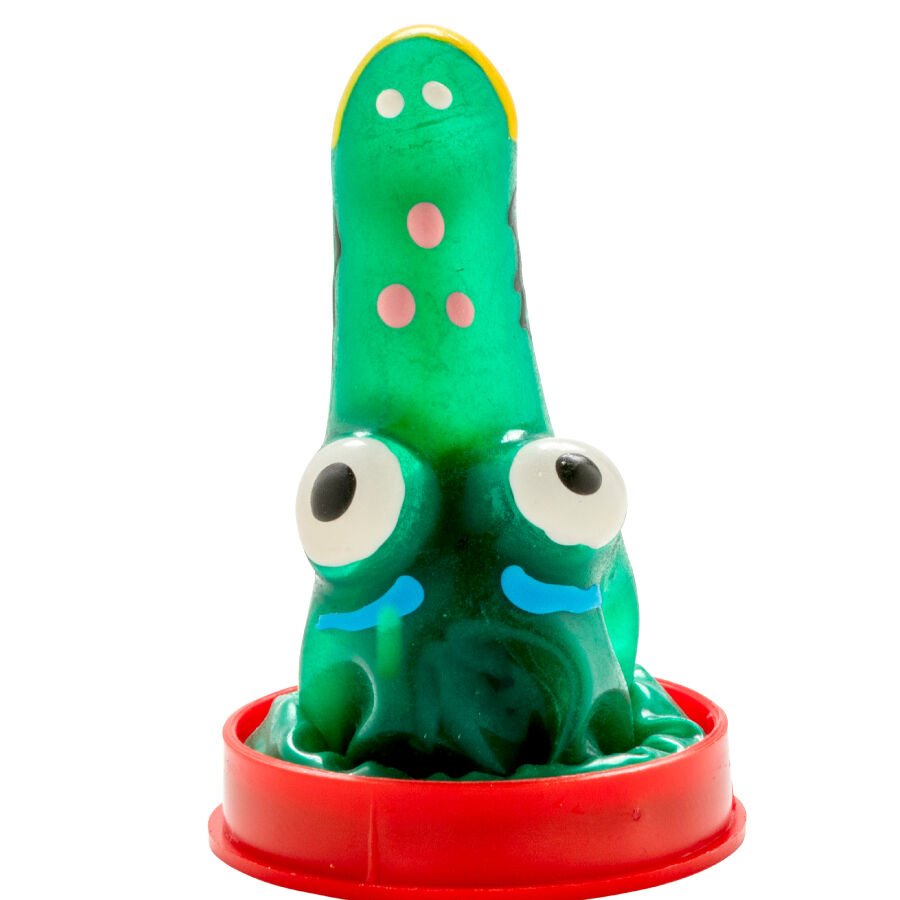 Condomerie - Preservativi Novità Dipinti a Mano Modello Coccodrillo 1 - immagine 3