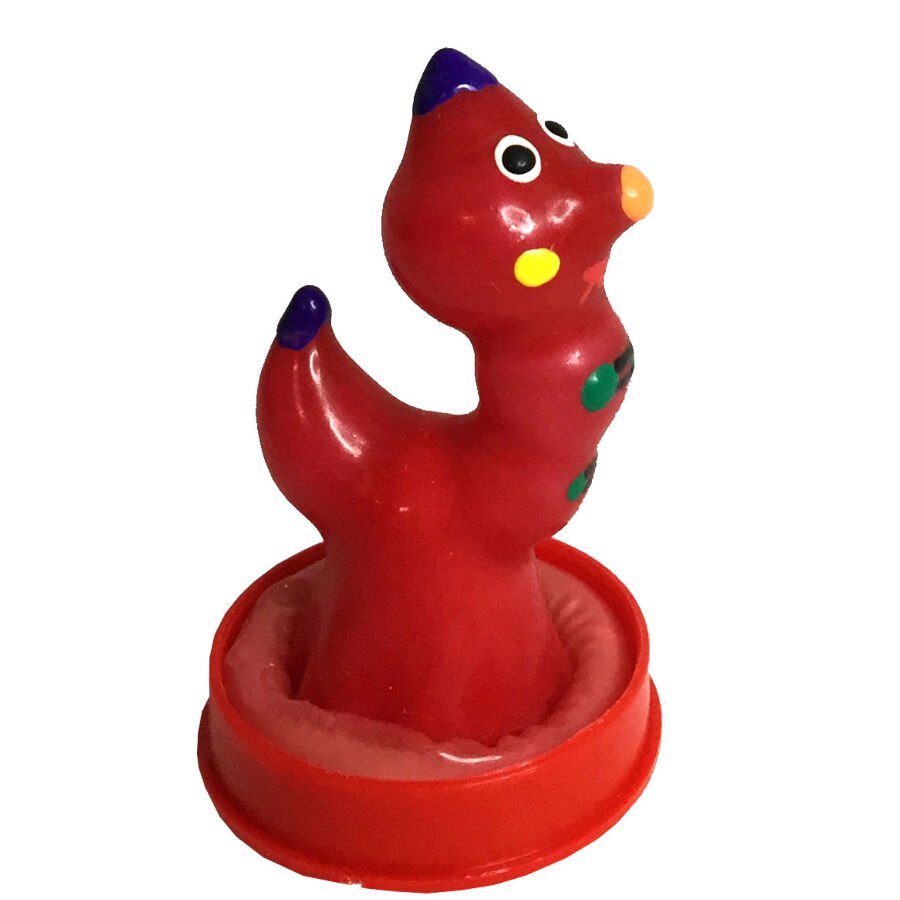 Condomerie - Preservativi Novità Dipinti a Mano Worm - immagine 2