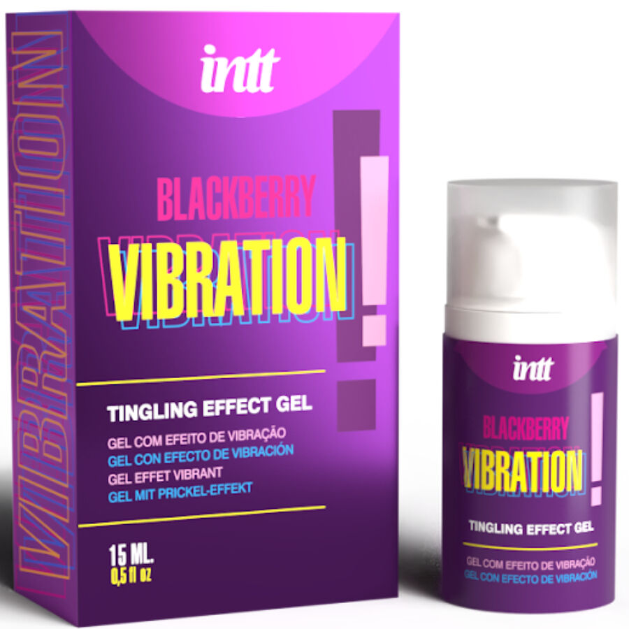 Intt Releases - Gel Liquido Vibrante Gusto Mora 15 Ml - immagine 3
