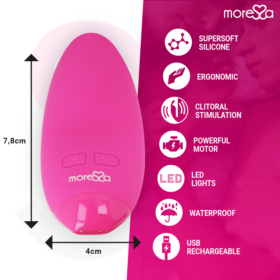 Moressa - Vibratore Blossom Rosa - immagine 4