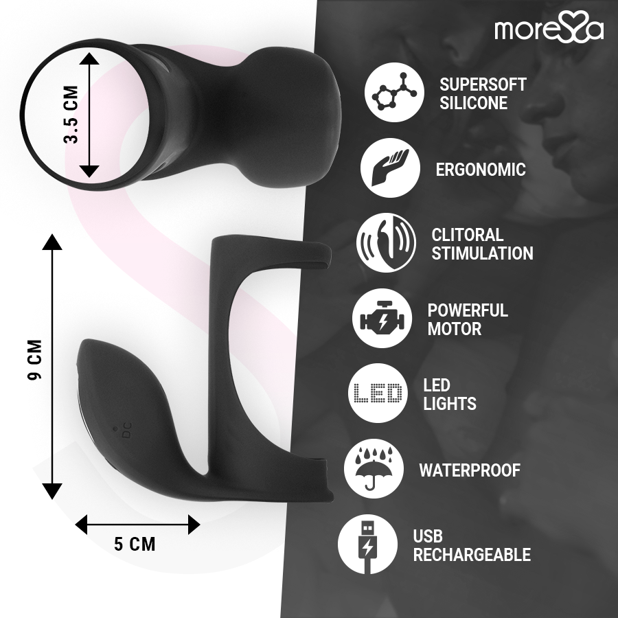 Moressa - Anello Vibratore Brandon con Coperchio - immagine 4