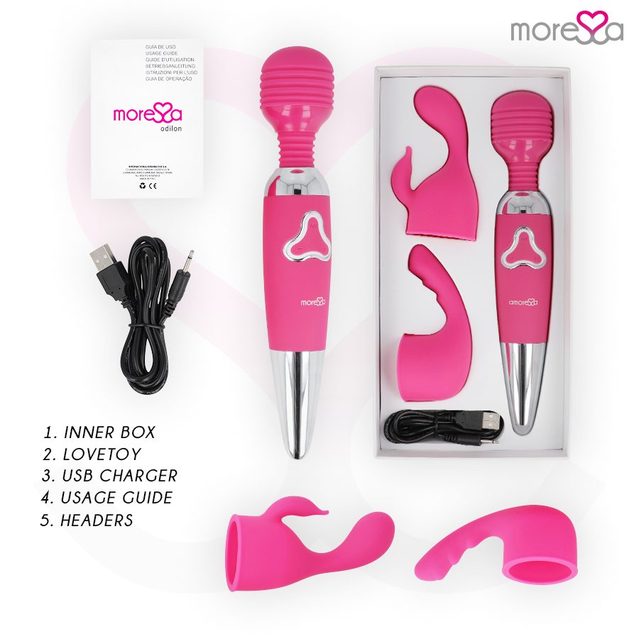 Moressa - Odilon Premium Silicone Ricaricabile - immagine 6