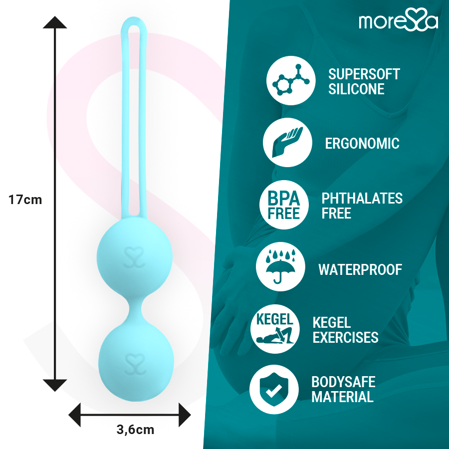 Moressa - Osian Tre Silicone Premium Turchese - immagine 4