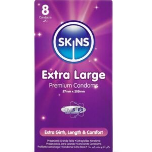 Skins - Preservativi Extra Large Premium Confezione da 8