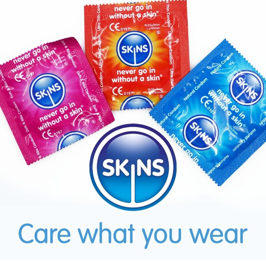 Skins - Confezione da 4 Preservativi Assortiti Premium - immagine 3