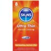 Skins - Preservativi Ultra Sottili Premium Confezione da 8