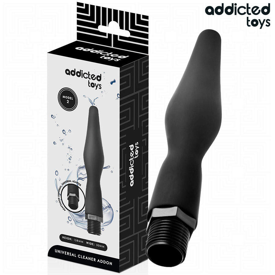Addicted Toys - Pulitore Anale con Adattatore Universale Modello 2 - immagine 2