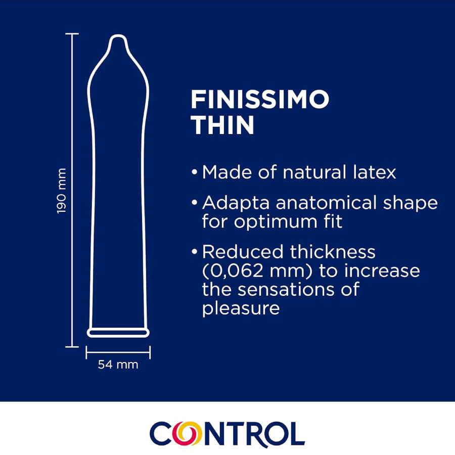 Control - Preservativi Finissimo Senso 144 Unità - immagine 2