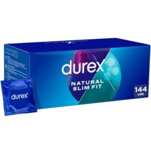 Durex - Natural Slim Fit Basic 144 Unità