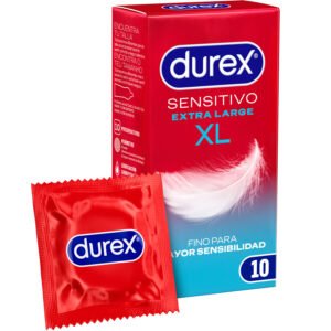 Durex - Preservativi Sensitive Xl Extra Lungo 10 Unità