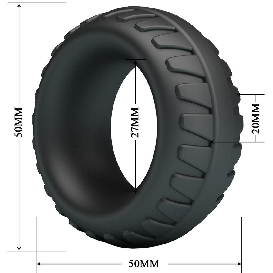 Crazy Bull - Dilson Anello in Silicone Modello 3 - immagine 6