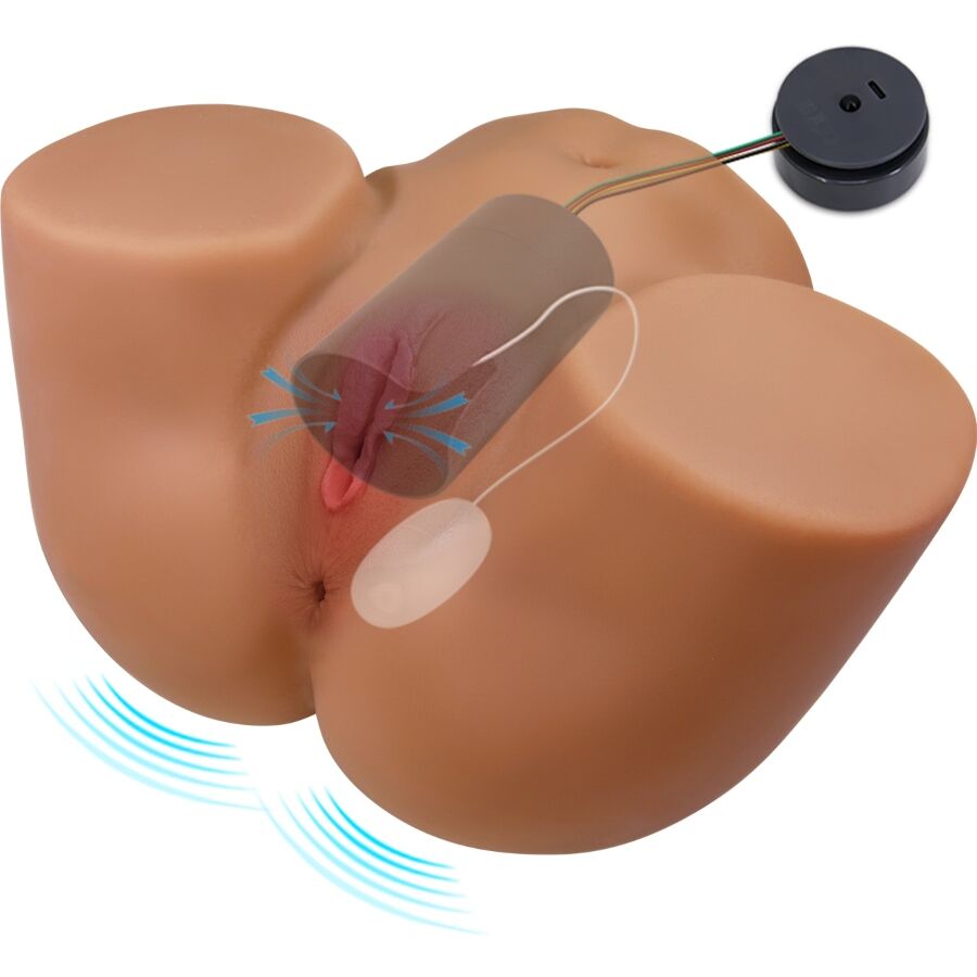 Crazy Bull - Geriann Vibratore e Succhiatore Realistico per Polso Femminile con Suono 5,5 Kg - immagine 4