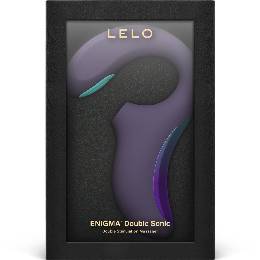 Lelo - Enigma Double Sonic Vibrator Point G Cyber Purple - immagine 4