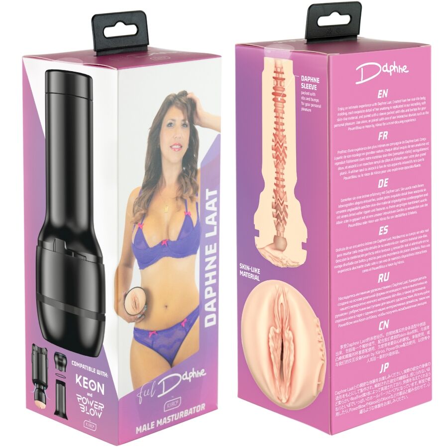 Kiiroo - Feel Daphne Laat Stars Collection Strokers Powerblow Compatibile - immagine 2