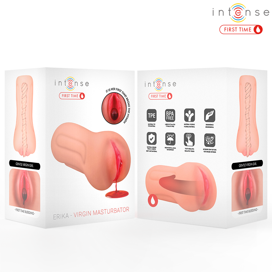 Intense First Time - Erika Vergine Masturbatore con Sanguinamento - immagine 3